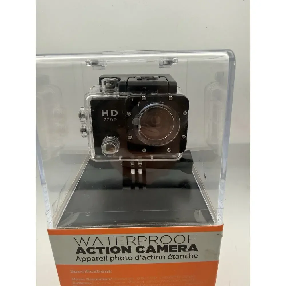 Sylvania 720P Waterproof Action Camera New in Box